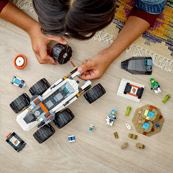 LEGO® City Space Explorer Rover and Alien Life 60431