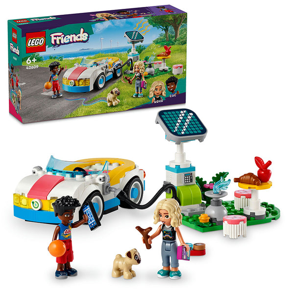 LEGO® Friends Electric Car and Charger Toy Set 42609