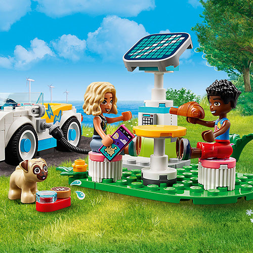 LEGO® Friends Electric Car and Charger Toy Set 42609