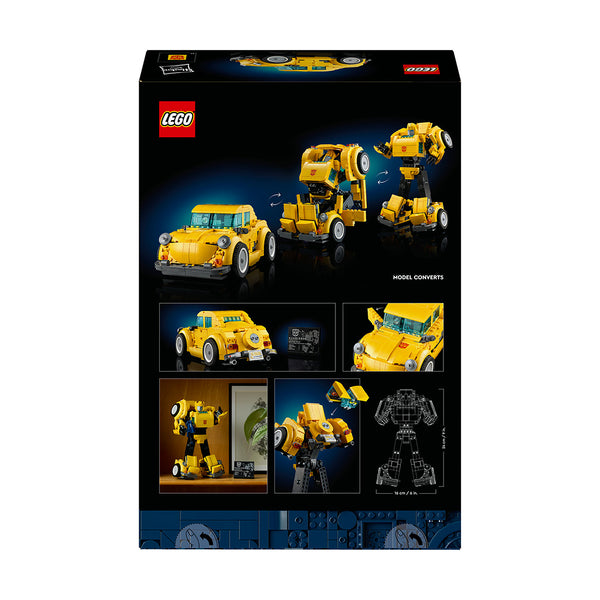 LEGO® ICONS Transformers Bumblebee Model Set for Adults 10338 - SLIGHTLY DAMAGED BOX