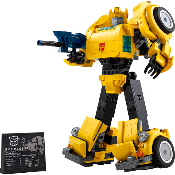 LEGO® ICONS Transformers Bumblebee Model Set for Adults 10338