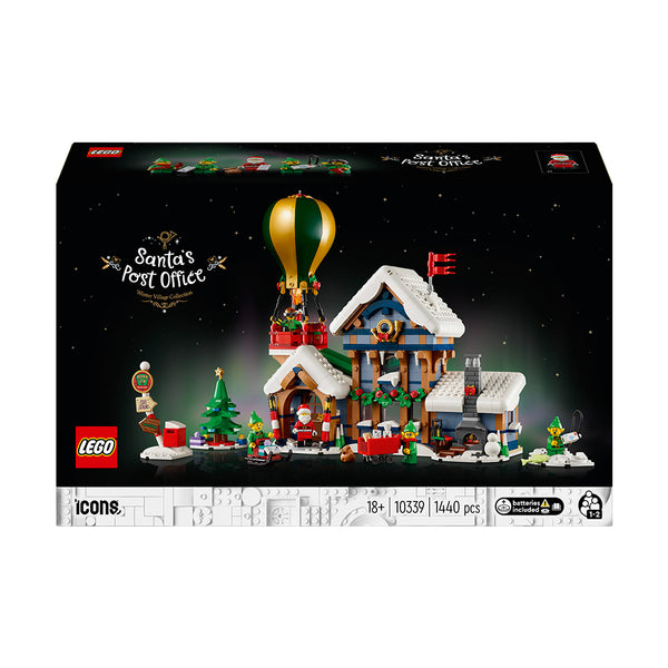 LEGO® ICONS Santa’s Post Office Building Set for Adults 10339