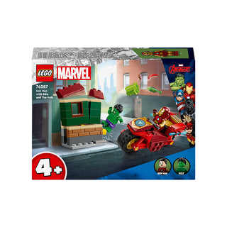 LEGO® Marvel Super Heroes Iron Man with Bike and The Hulk Set 76287