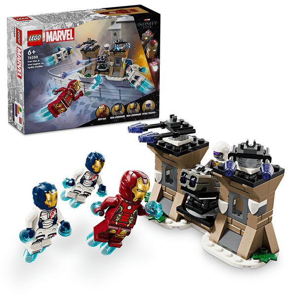 LEGO® Marvel Super Heroes Iron Man & Iron Legion vs. Hydra Soldier 76288