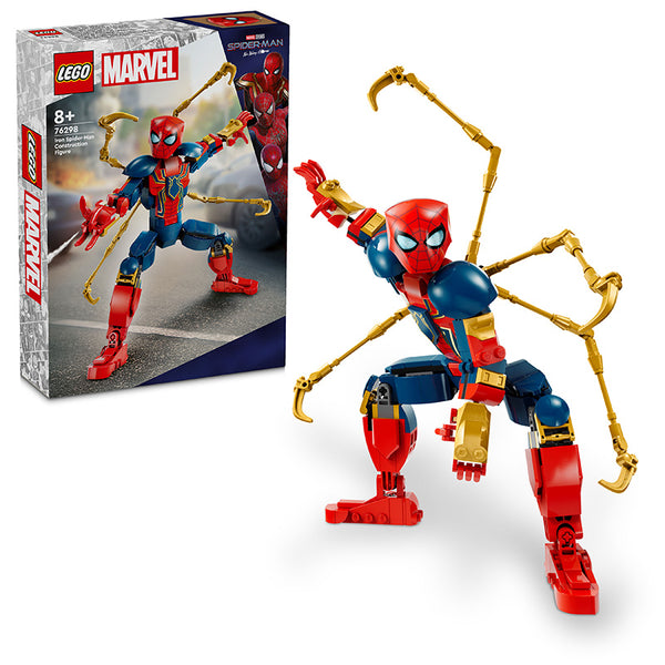 LEGO® Marvel Iron Spider-Man Construction Figure Set 76298