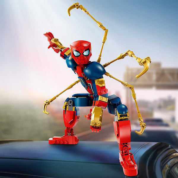 LEGO® Marvel Iron Spider-Man Construction Figure Set 76298