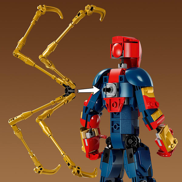 LEGO® Marvel Iron Spider-Man Construction Figure Set 76298