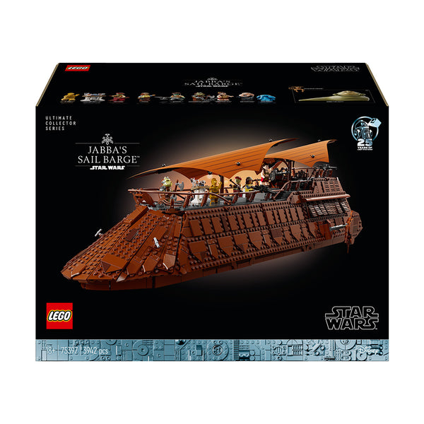 LEGO® Star Wars™ Jabba’s Sail Barge UCS Set for Adults 75397