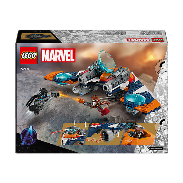 LEGO® Marvel Rocket’s Warbird vs. Ronan Set 76278