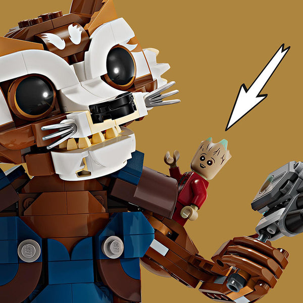 LEGO® Marvel Rocket & Baby Groot 76282