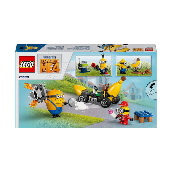 LEGO® Despicable Me 4 Minions and Banana Car Toy for Kids 75580