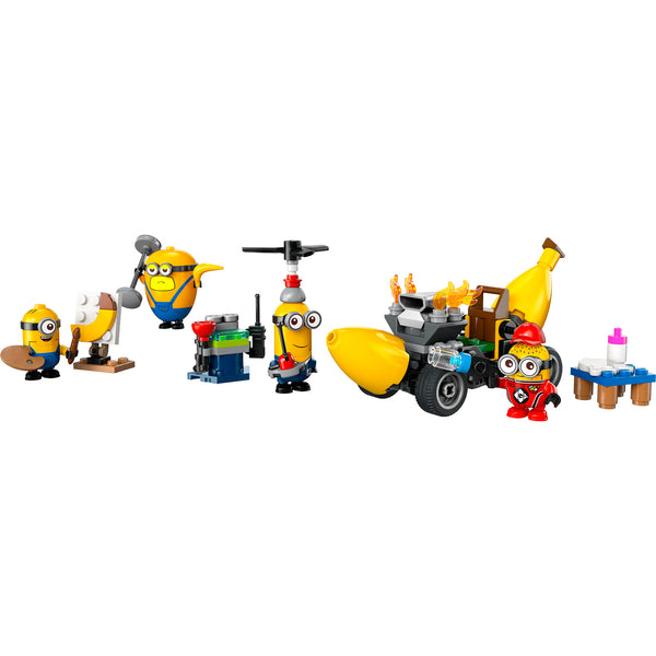 LEGO® Despicable Me 4 Minions and Banana Car Toy for Kids 75580