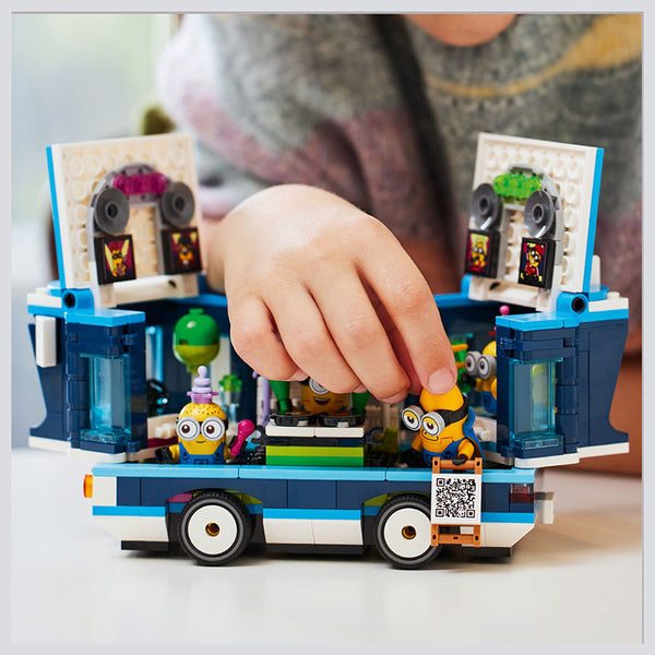 LEGO® Despicable Me 4 Minions’ Music Party Bus Toy Set 75581