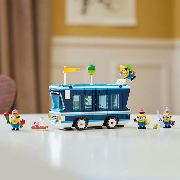 LEGO® Despicable Me 4 Minions’ Music Party Bus Toy Set 75581