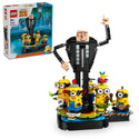 LEGO® Despicable Me 4 Brick-Built Gru and Minions Toy Set 75582