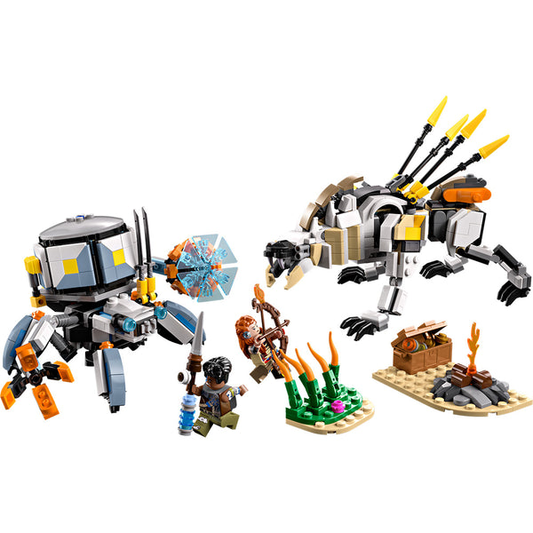 LEGO® Horizon Adventures™ Aloy & Varl vs. Shell-Walker & Sawtooth Toy 77037