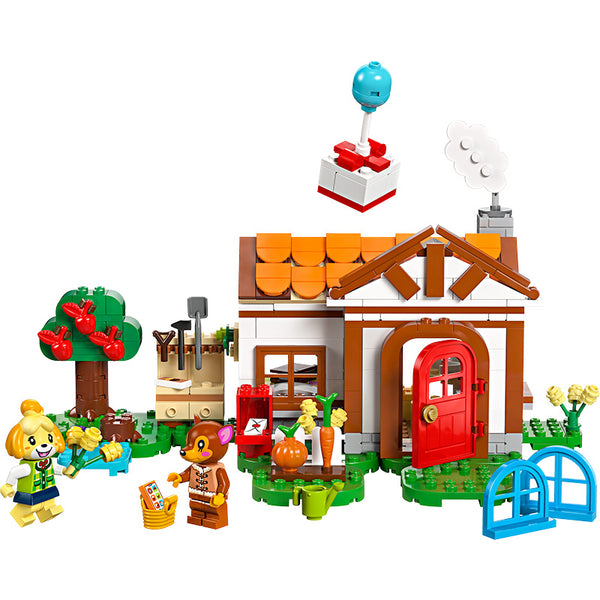 LEGO® Animal Crossing™ Isabelle’s House Visit Toy Set 77049