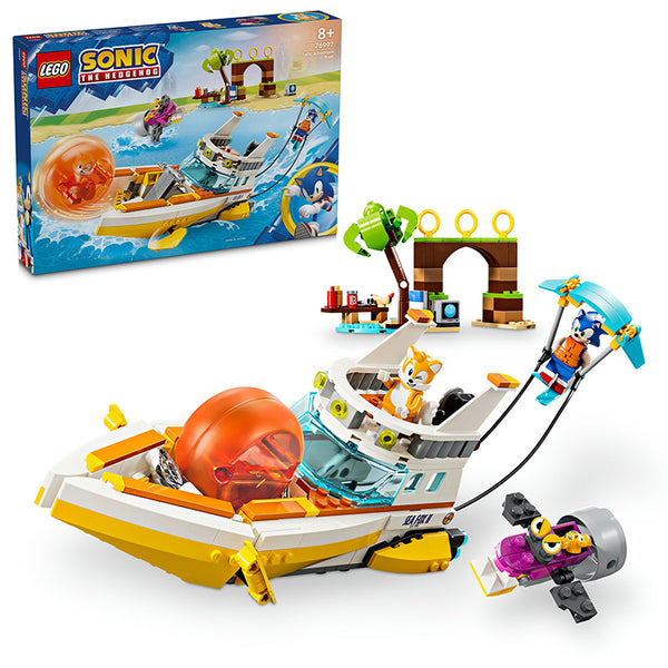 LEGO® Sonic the Hedgehog™ Tails’ Adventure Boat Toy Set 76997