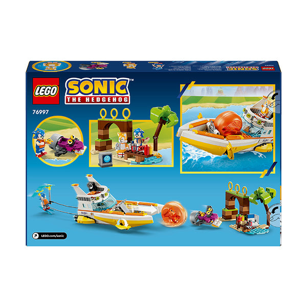 LEGO® Sonic the Hedgehog™ Tails’ Adventure Boat Toy Set 76997