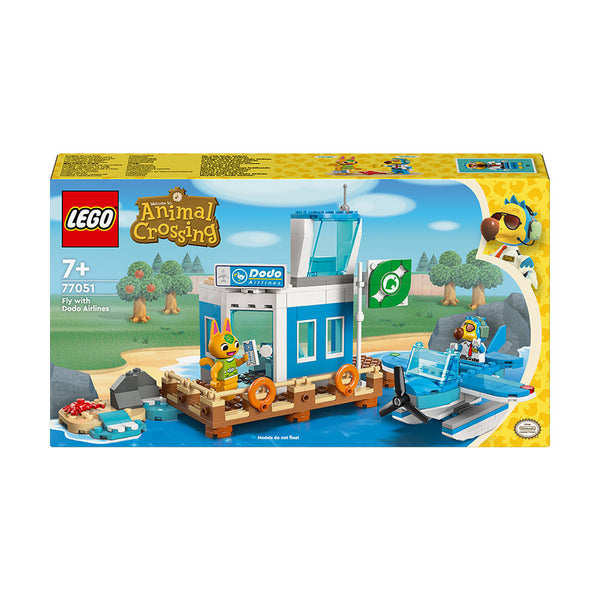 LEGO® Animal Crossing™ Fly with Dodo Airlines Airport Toy 77051