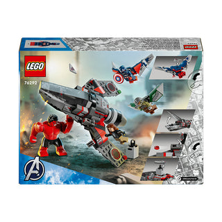 LEGO® Marvel Captain America vs. Red Hulk Battle Set 76292