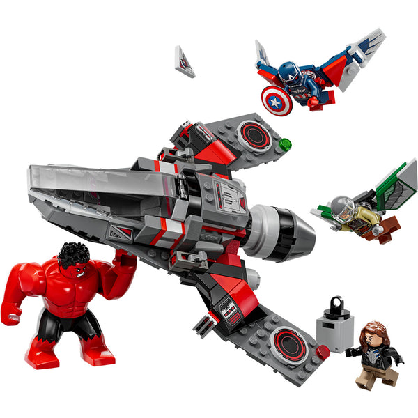 LEGO® Marvel Captain America vs. Red Hulk Battle Set 76292