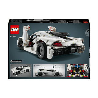 LEGO® Technic™ Koenigsegg Jesko Absolut White Hypercar 42184