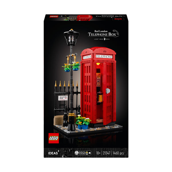 LEGO® Ideas Red London Telephone Box Set 21347