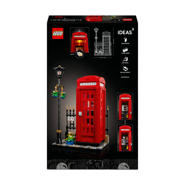 LEGO® Ideas Red London Telephone Box Set 21347