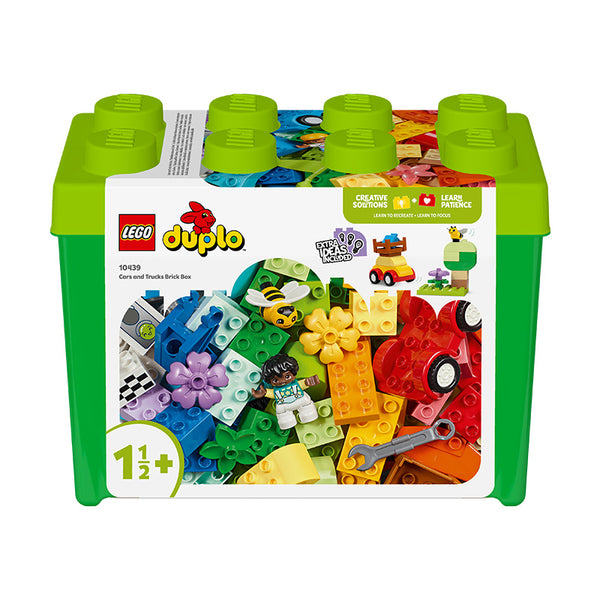 LEGO® DUPLO® Classic Cars and Trucks Brick Box Toy Set 10439