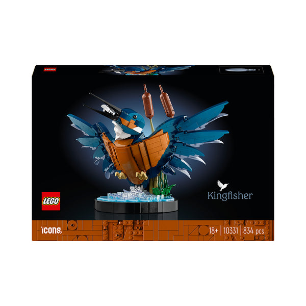 LEGO® ICONS Kingfisher Bird Building Kit for Adults 10331