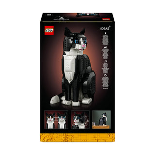 LEGO® Ideas Tuxedo Cat Model Kit 21349