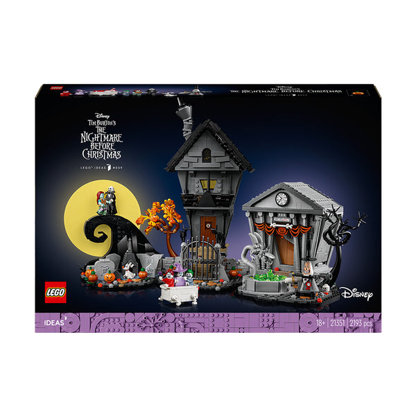 LEGO® Ideas Disney Tim Burton’s The Nightmare Before Christmas 21351 - SLIGHTLY DAMAGED BOX