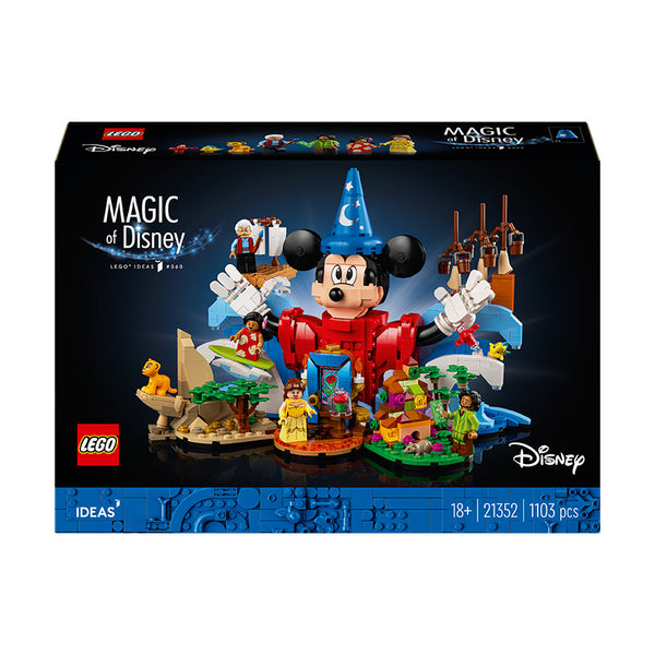 LEGO Ideas Magic of Disney Decoration Set for Adults 21352 Importatoy