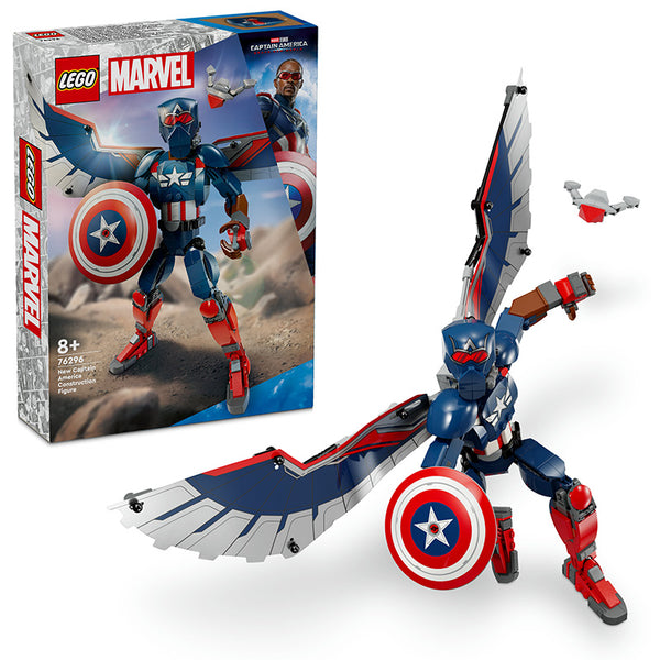 LEGO® Marvel New Captain America Construction Figure 76296