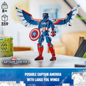 LEGO® Marvel New Captain America Construction Figure 76296