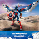 LEGO® Marvel New Captain America Construction Figure 76296