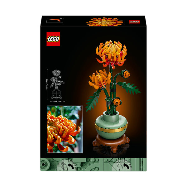 LEGO® ICONS Chrysanthemum Faux Flower Set for Adults 10368 - SLIGHTLY DAMAGED BOX