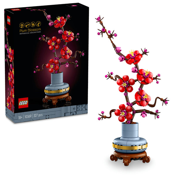 LEGO® ICONS Plum Blossom Flower Building Set for Adults 10369 - SLIGHTLY DAMAGED BOX