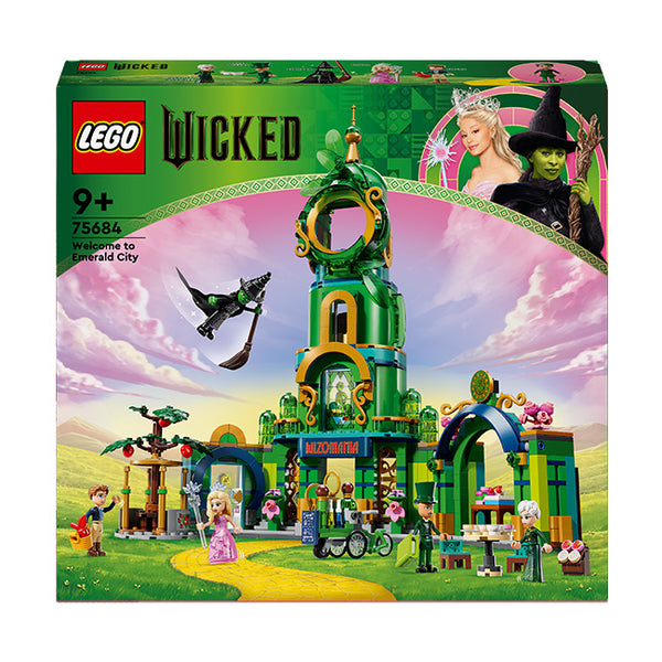 LEGO® Wicked Welcome to Emerald City Building Toy Set 75684