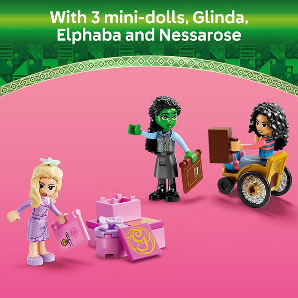 LEGO® Wicked Glinda, Elphaba & Nessarose at Shiz University 75681