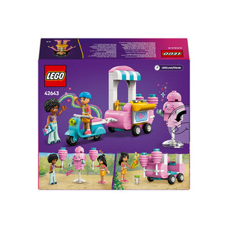 LEGO® Friends Candyfloss Stand and Scooter Toy Pretend-Play Set 42643