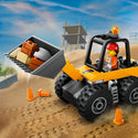 LEGO® City Yellow Construction Wheel Loader Buildable Vehicle Set 60450