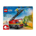 LEGO® City Fire Engine with Ladder, Firefighter Toy 60463