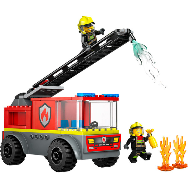 LEGO® City Fire Engine with Ladder, Firefighter Toy 60463