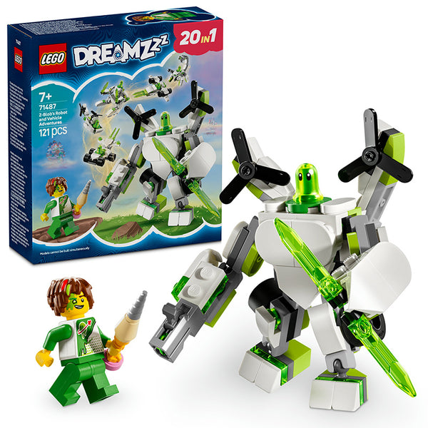 LEGO® DREAMZzz™ Z-Blob’s Robot and Vehicle Adventures Mech Toys 71487