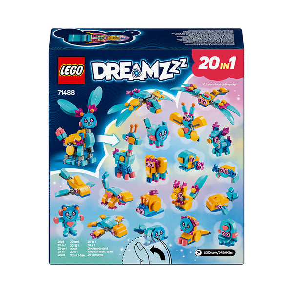 LEGO® DREAMZzz™ Bunchu’s Creative Animal Adventures Bunny Toy 71488