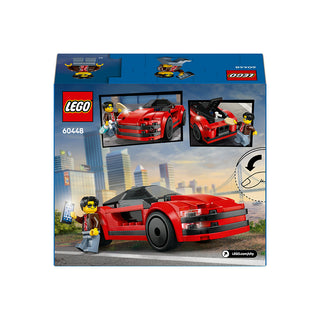 LEGO® City Red Sports Car Supercar Toy Vehicle Set 60448