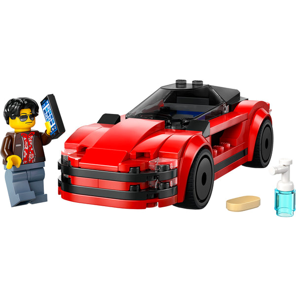 LEGO® City Red Sports Car Supercar Toy Vehicle Set 60448