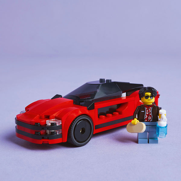 LEGO® City Red Sports Car Supercar Toy Vehicle Set 60448